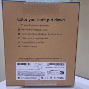 Amazon Kindle Colorsoft Signature Edition (2024) 7" Color E-Ink, 32GB, Waterproof, Wireless Charging - Image 3