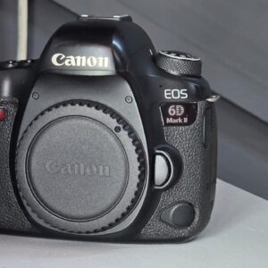 Canon EOS 6D Mark II: Full-Frame DSLR with Vari-Angle Screen and Robust Build (Body Only)