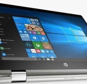 HP Pavilion x360 14 10th Gen Intel Core i7, 16GB RAM, 256GB SSD, 2 GB nvidia MX250 Graphics, Touchscreen FHD Convertible Win 11 pro