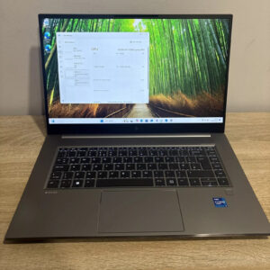HP ZBook Studio G8 11th Gen Intel Core i9 32GB RAM 512GB SSD 4GB NVIDIA RTX A2000 for Pro Workflows 15.6-inch FHD Screen  Win 11 Pro