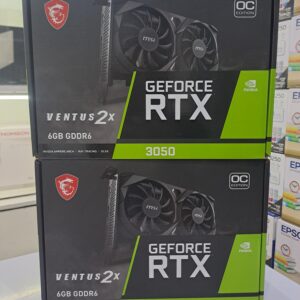 MSI GeForce RTX 3050 VENTUS 2X 6GB OC Budget-Friendly 1080p GPU with 6GB GDDR6