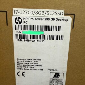 HP 290 G9 Desktop PC – 12th Gen Intel Core i7, 8GB DDR4 RAM, 512GB NVMe SSD, Intel UHD Graphics, Wi-Fi 6, Bluetooth 5.3 - Image 5