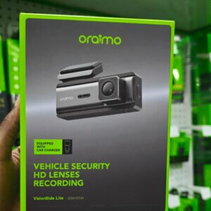 Oraimo VisionRide Lite OSH-013A – 2K HD Dash Cam with Wi-Fi, G-Sensor & 130° Wide-Angle Recording