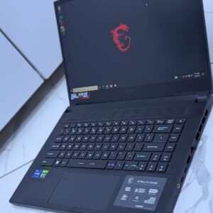 MSI Stealth GS66 12UGS Gaming Laptop – Intel Core i7-12700H, RTX 3070 Ti 8GB, 16GB DDR5 RAM, 512GB Gen4 SSD, 240Hz Display Win 11 Pro