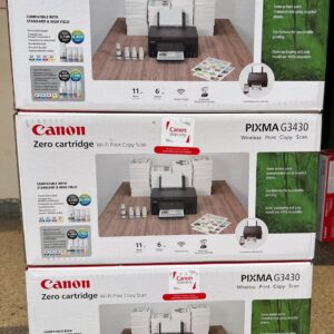 Canon PIXMA G3430 – Wireless All-in-One Ink Tank Printer | Print, Scan & Copy - Image 1